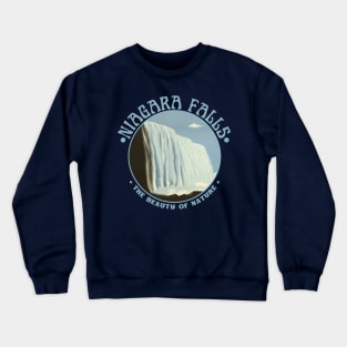 Niagara Falls The Beauty of Nature Crewneck Sweatshirt